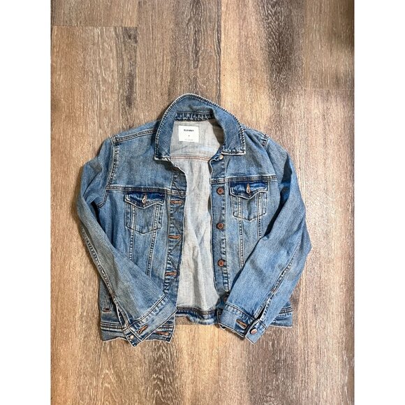 Old Navy Jackets & Blazers - Old Navy Classic Medium Wash Denim Trucker Jacket Women's Size medium
